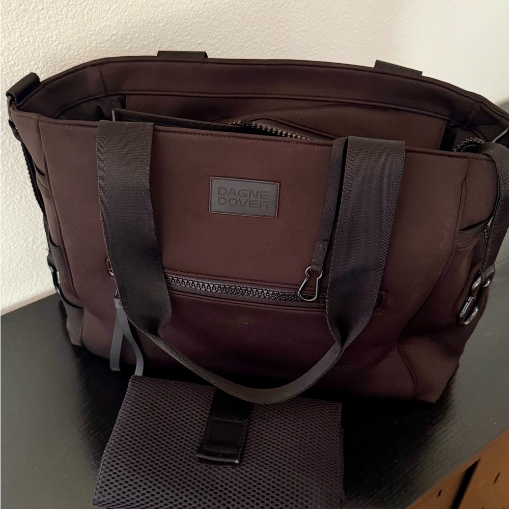 Dagne Dover Black Diaper Bag